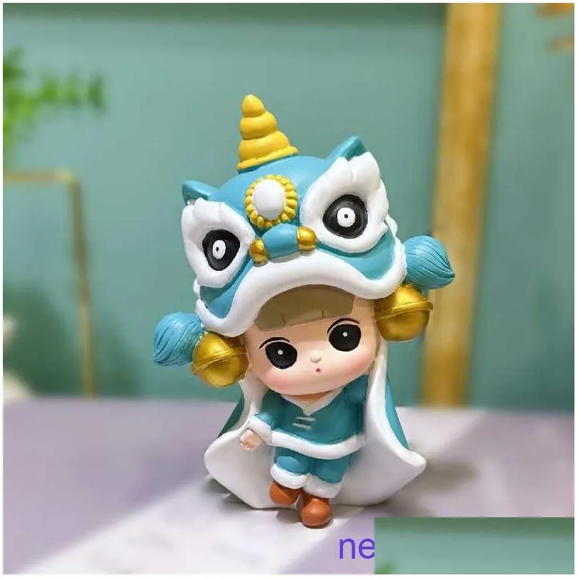 factory outlet chinachic style  dance doll decoration cartoon embroidery figure handmade creative year lucky gift