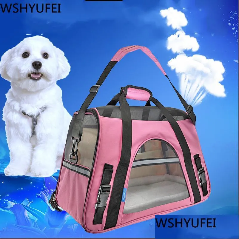 pet backpack winter and summer warm breathable pet backpack outdoor comfort travel car bag carrying bag supplies wshyufei