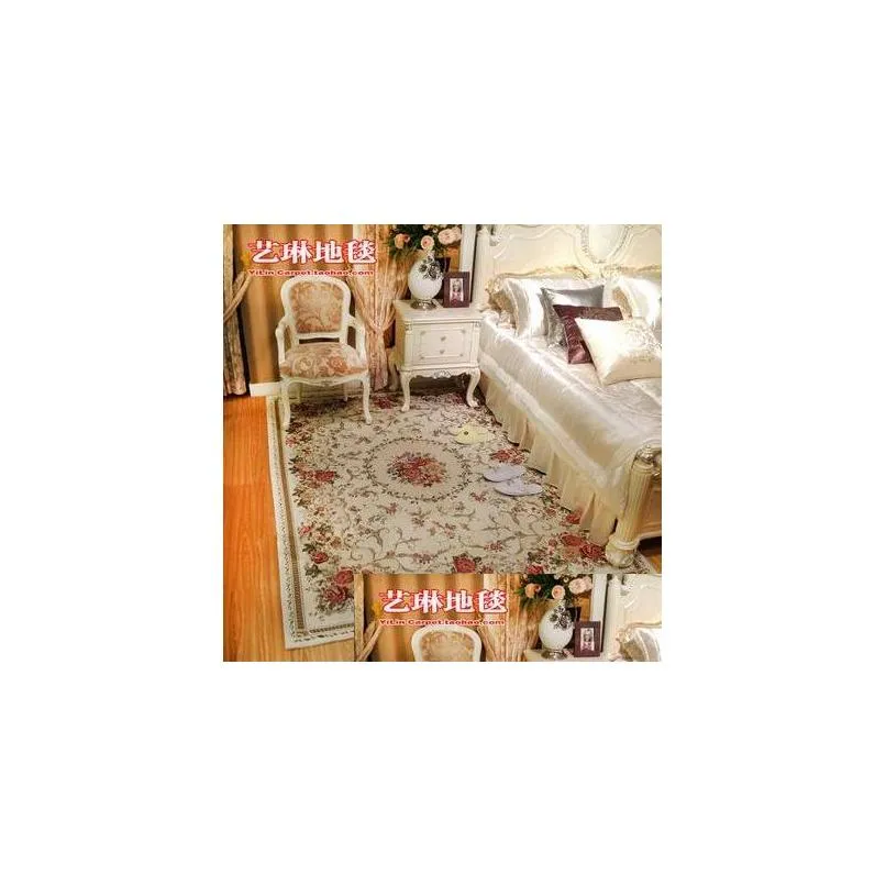 100x150cm british simple rural countryside carpet for living room flower bedroom rugs and carpets door mat coffee table area rug