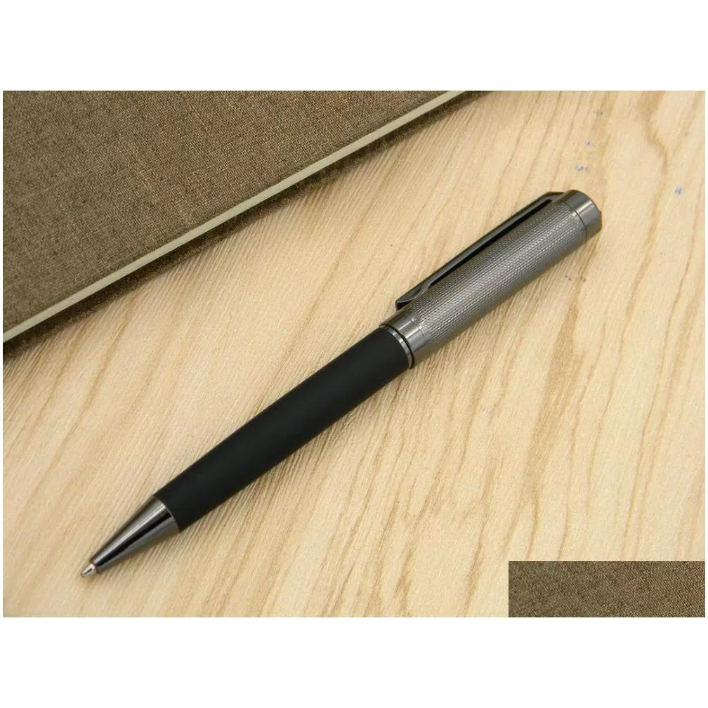 chouxiongluwei carbon fiber material gun grey sculpture pattern gift ballpoint pen