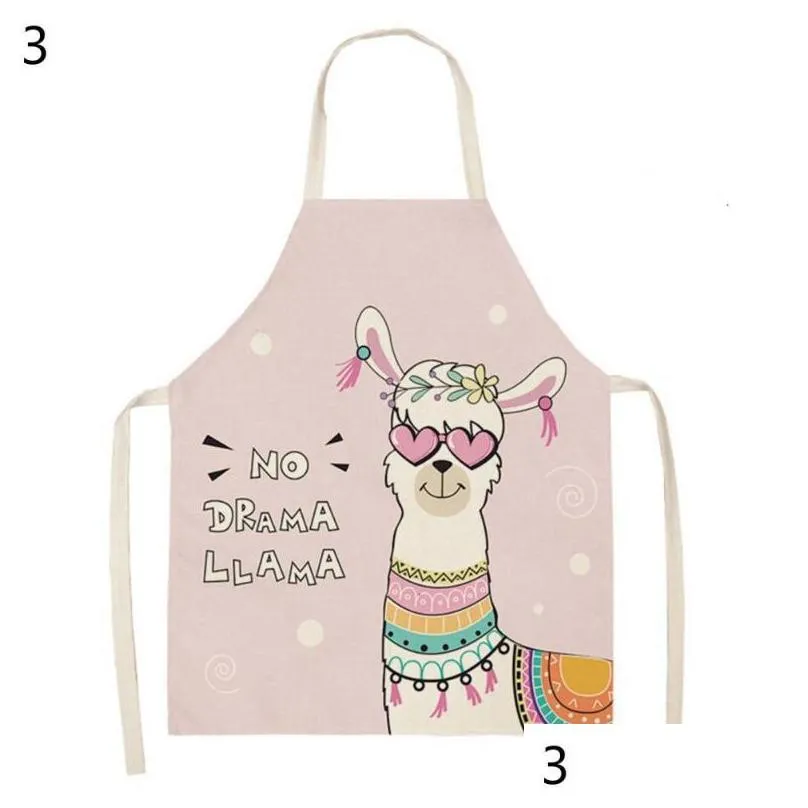 aprons cooking apron waist tie assorted alpaca long chef bib