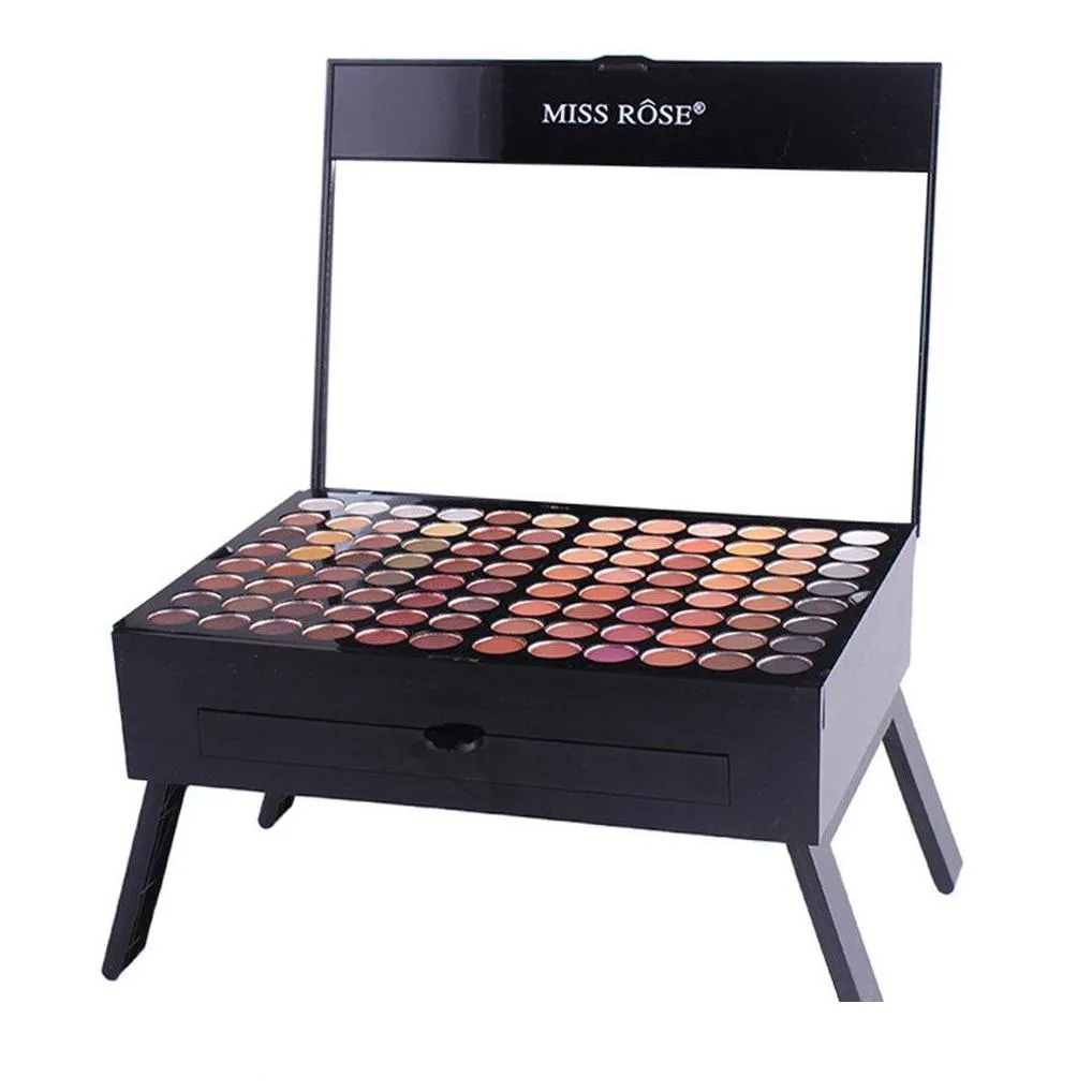 miss rose piano shaped makeup eyeshadow palette kits 180 color complete makeup set matte shimmer blush powder best gift