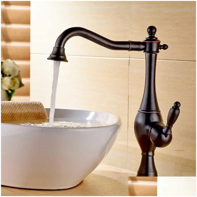 bathroom sink faucets swivel spout golden basin faucet single handle brass cold and mixer tap kitchen torneira da cozinha