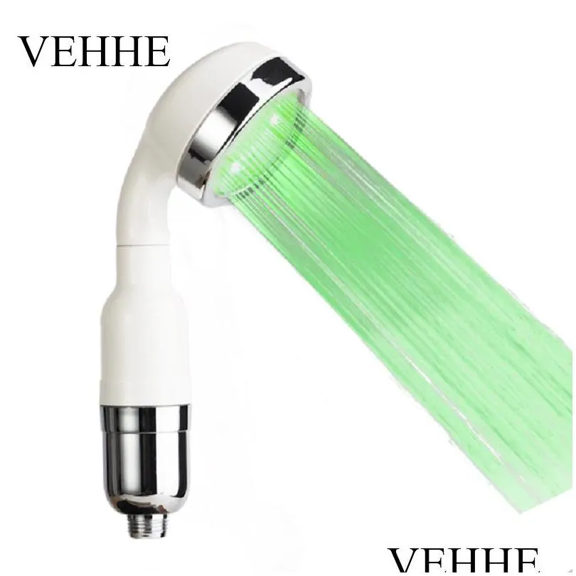 vehhe laser panel led showerhead filter high pressure abs water saving shower head anion sprinkler nozzle ve207