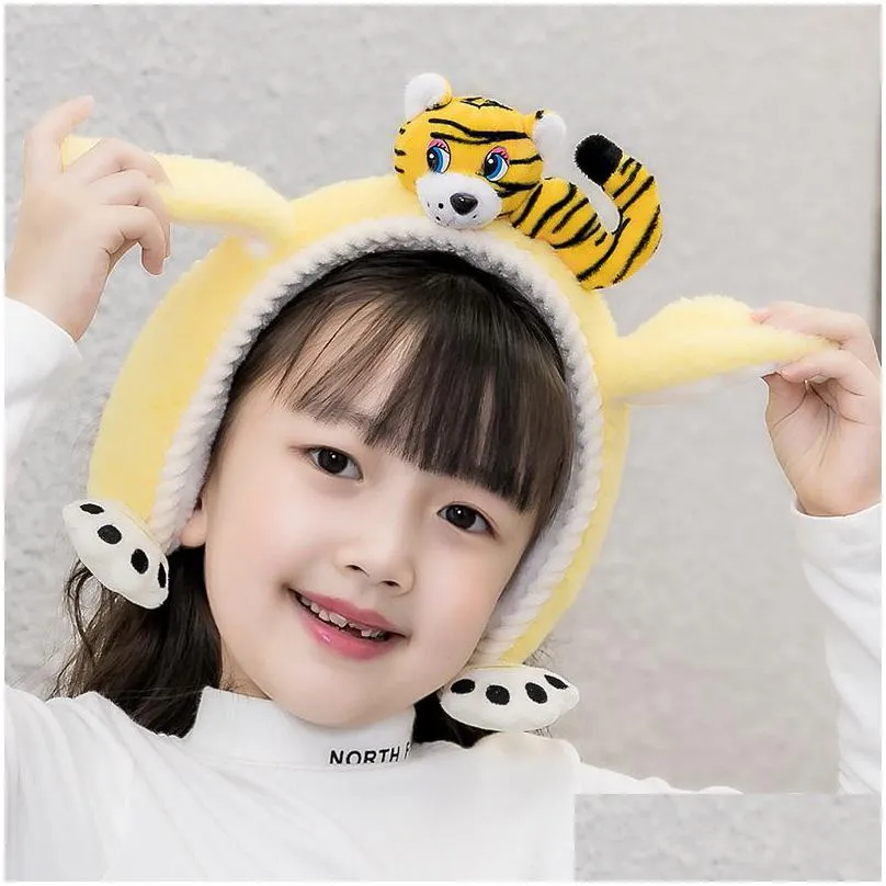 ear muffs parentchild cute cartoon children earmuffs douyin movable ears warm thick earmuffs students winter 221107