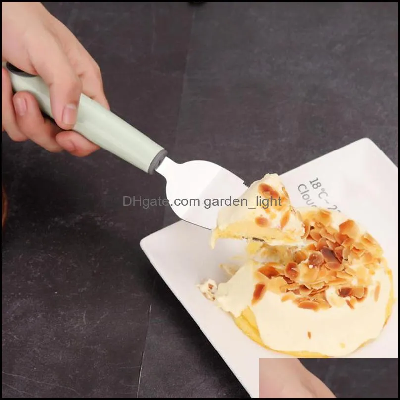 baking pastry tools comfortable to grip portable dessert cake pie serving shovel cutter for restaurant