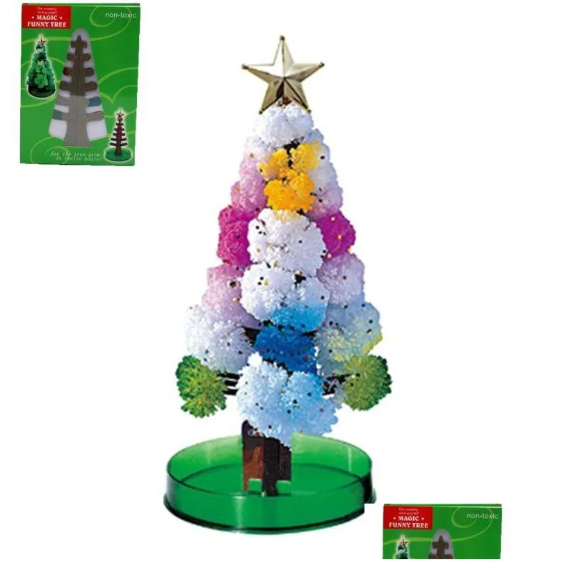 magic growing christmas tree diy magic growing tree your own fun xmas gift toy