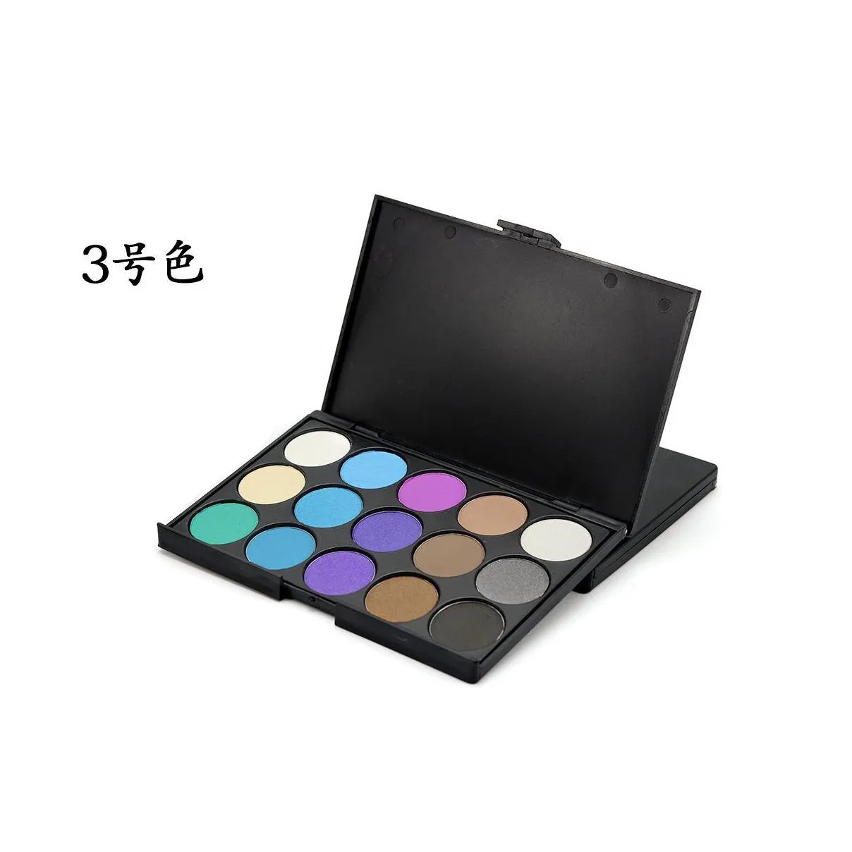 eye makeup look eyeshadow palette 15 colors matte and shimmer eyeshadow nude earth color powder make up eyes shadow