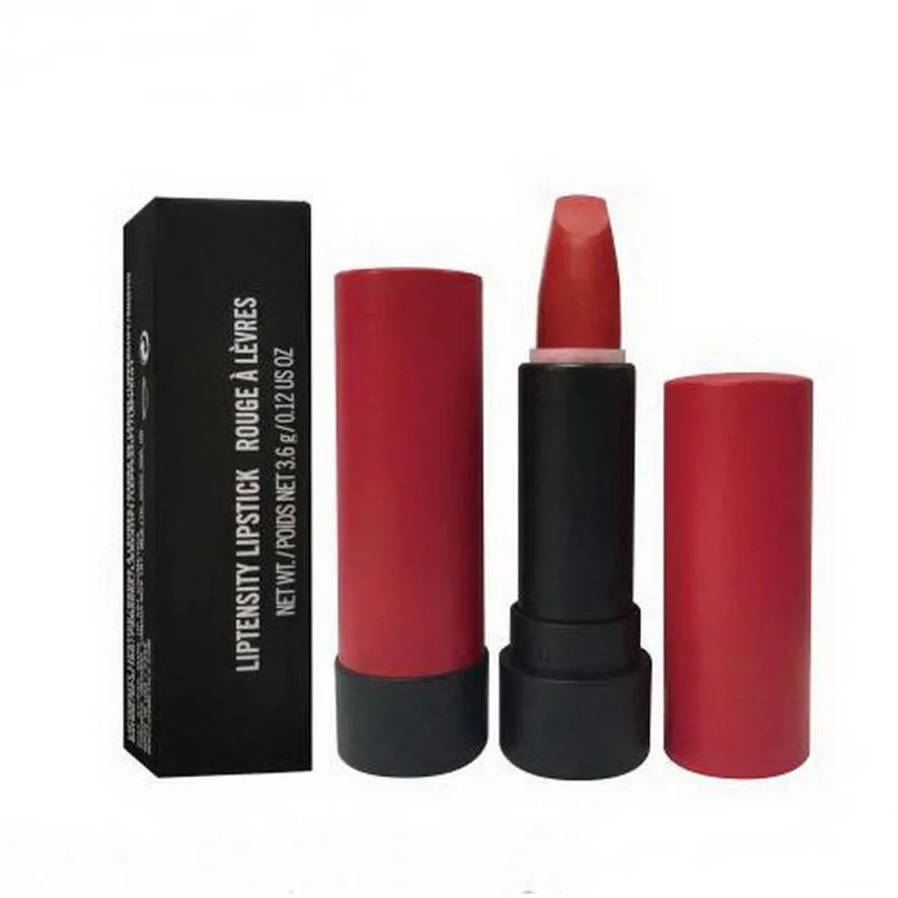 rouge a levres liptensity lipstick matte lip stick easy to wear longlasting coloris make up multicolor lipsticks