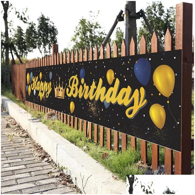 party decoration 30 40 50 60 70 80 90 happy birthday banner 30th adult 40th 50th 60th anniversary supplies