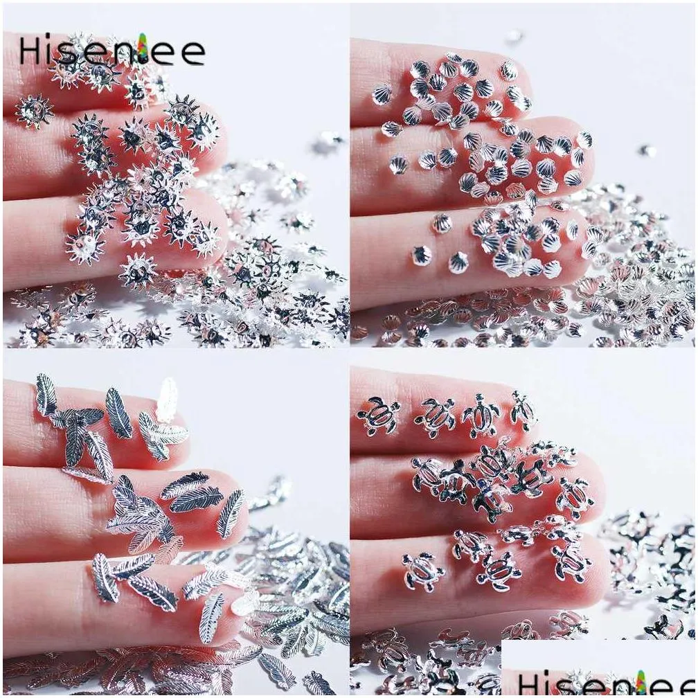 high quality mini fashion popular pattern rivet design silver metal punk style dedicated diy charm nail jewelry decoration tools