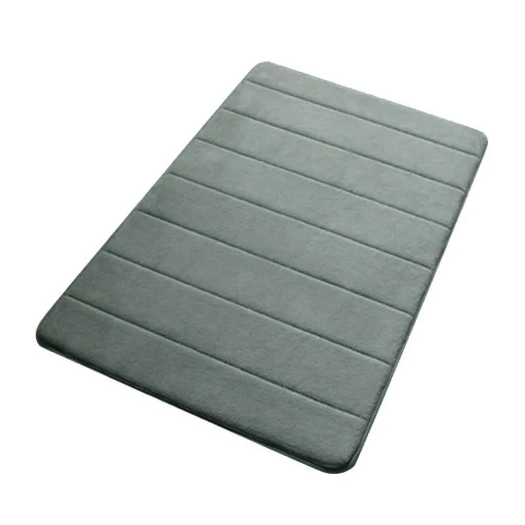 1pc bathroom memory foam bath mat carpet rug nonslip absorbent bedroom mat kitchen doormat carpets non skid soft carpet