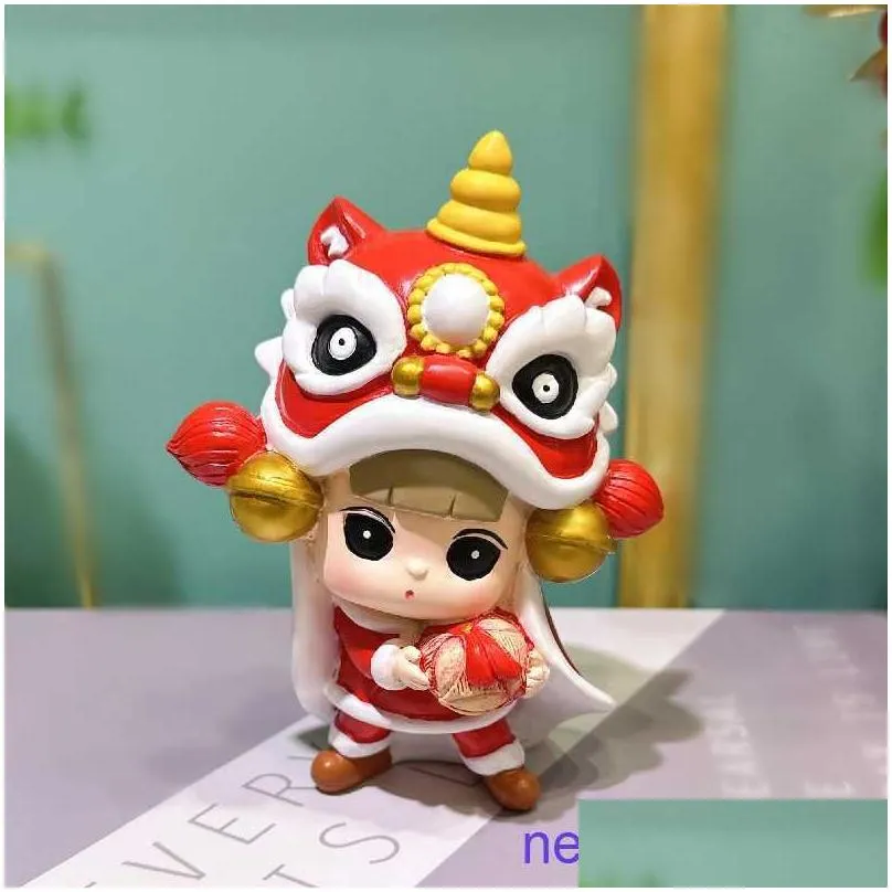 factory outlet chinachic style  dance doll decoration cartoon embroidery figure handmade creative year lucky gift