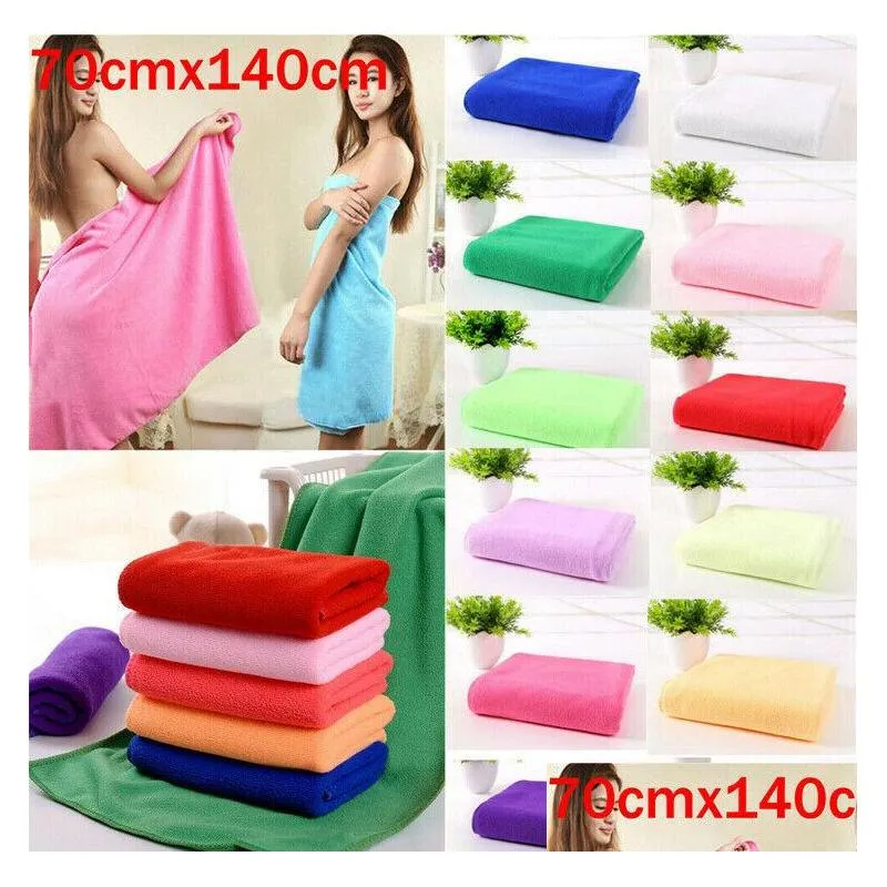 70x140cm absorbent soft el spa bath microfiber travel towel 100 genuine turkish cotton 14colors to choose
