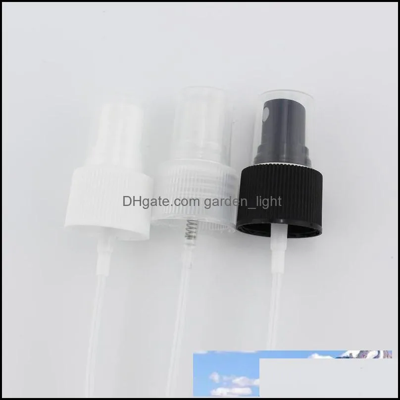 non spill finger plastic perfume spray mist hand perfumes fine mist sprayer for cosmetic bottles container