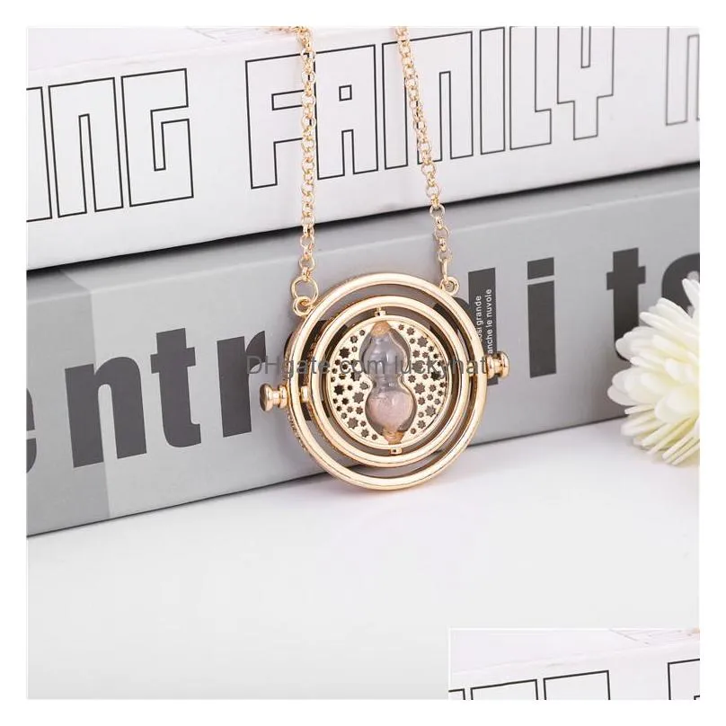 fashion jewelry men women pendant necklace hourglass vintage sweater necklace