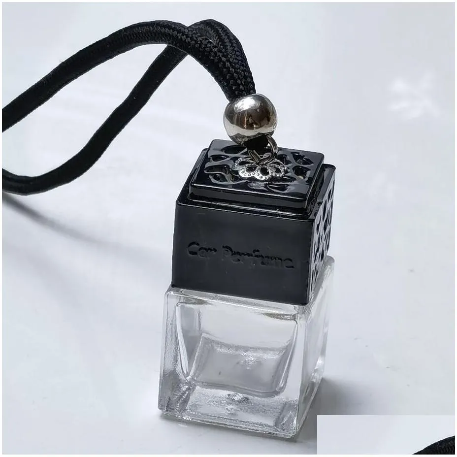 colorful car air perfume bottles essential oil diffusers emptyt perfume bottle hang rope pendant diffuser bottles