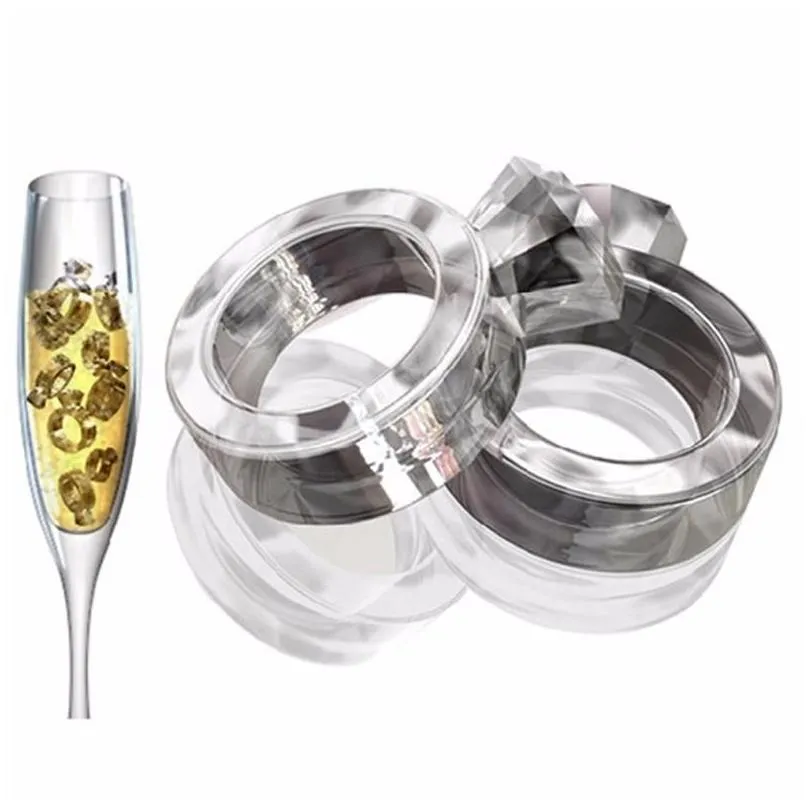 ice tray diamond love ring ice cube style ze ice cream maker mould special tool for summer