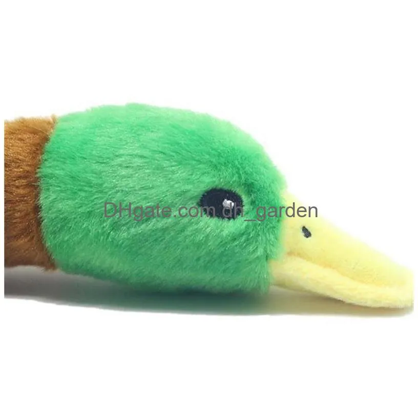 funny pet chew toy creative duck shape antibite squeaky toy pet play toy for dogs cats pet supplies cat dog favors