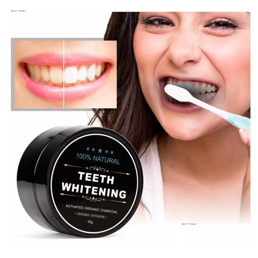 dropshipping daily use teeth whitening scaling powder oral hygiene cleaning packing premium activated bamboo charcoal powder teeth