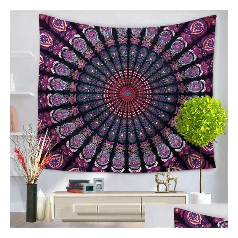 51 design mandala tapestry wall hanging mural yoga mats beach towel picnic blanket sofa cover party backdrop wedding home decoration