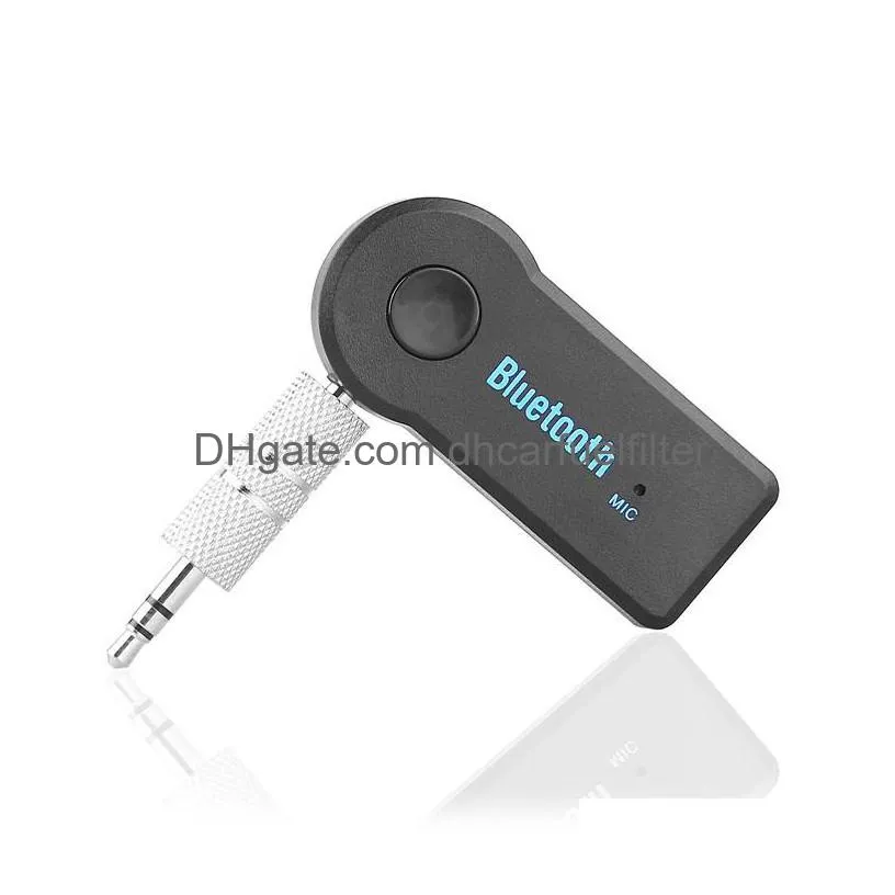bluetooth car hands kit 3.5mm streaming stereo wireless aux audio music receiver mp3 usb bluetooth v3.1 add edr player
