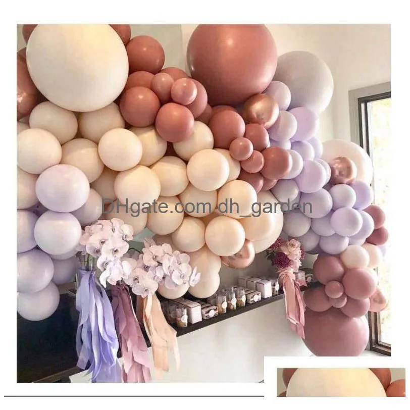 christmas party supplies new vintage pink advertising wedding birthday balloon set party decorations