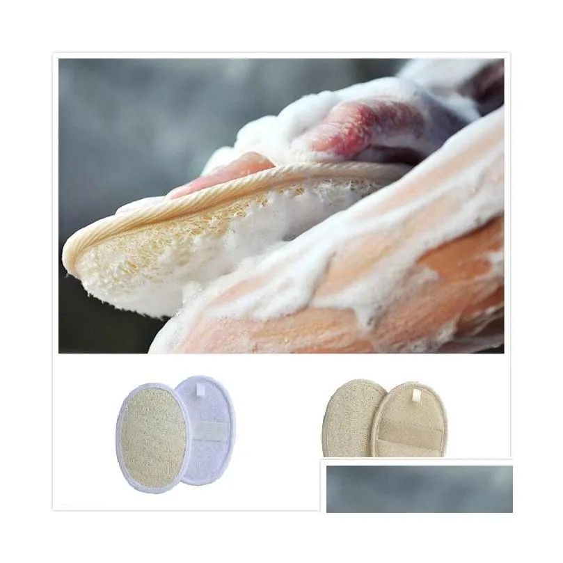 natural loofah bath brush11x16cm/9x12cm loofah scrubber remove the dead skin loofah pad sponge for home or el back brush