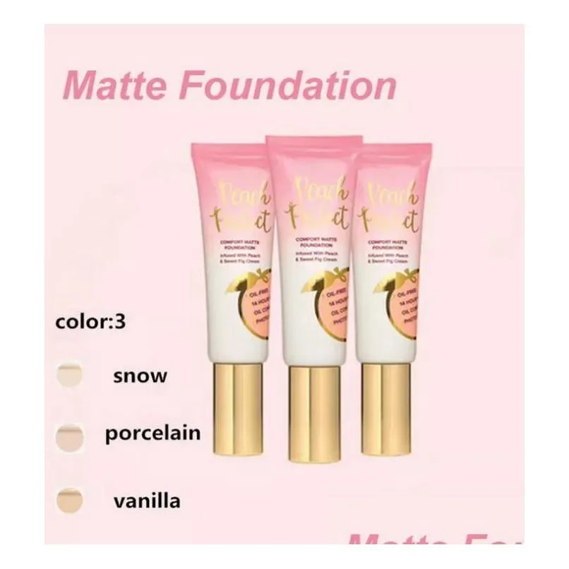 designer makeup foundation peach perfect comfort matte foundations infused fig cream 48ml