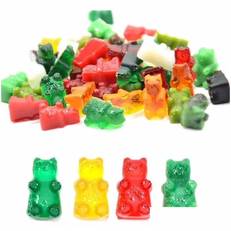 cake tools practical cute gummy bear 50 cavity silicone tray make chocolate candy ice jelly mold diy children