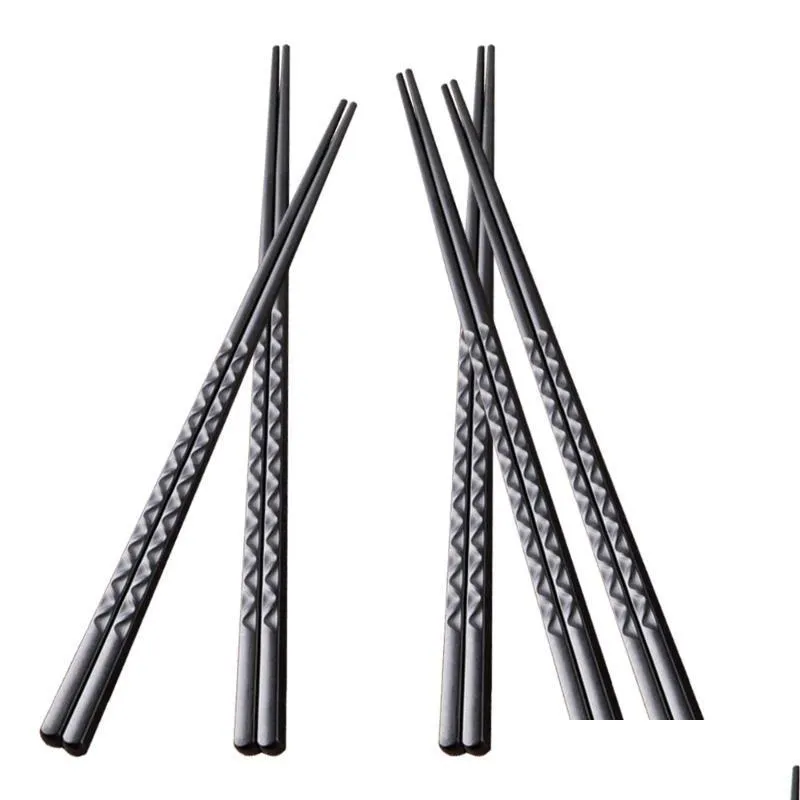chopsticks 5 pairs reusable nonslip luxury japanese style