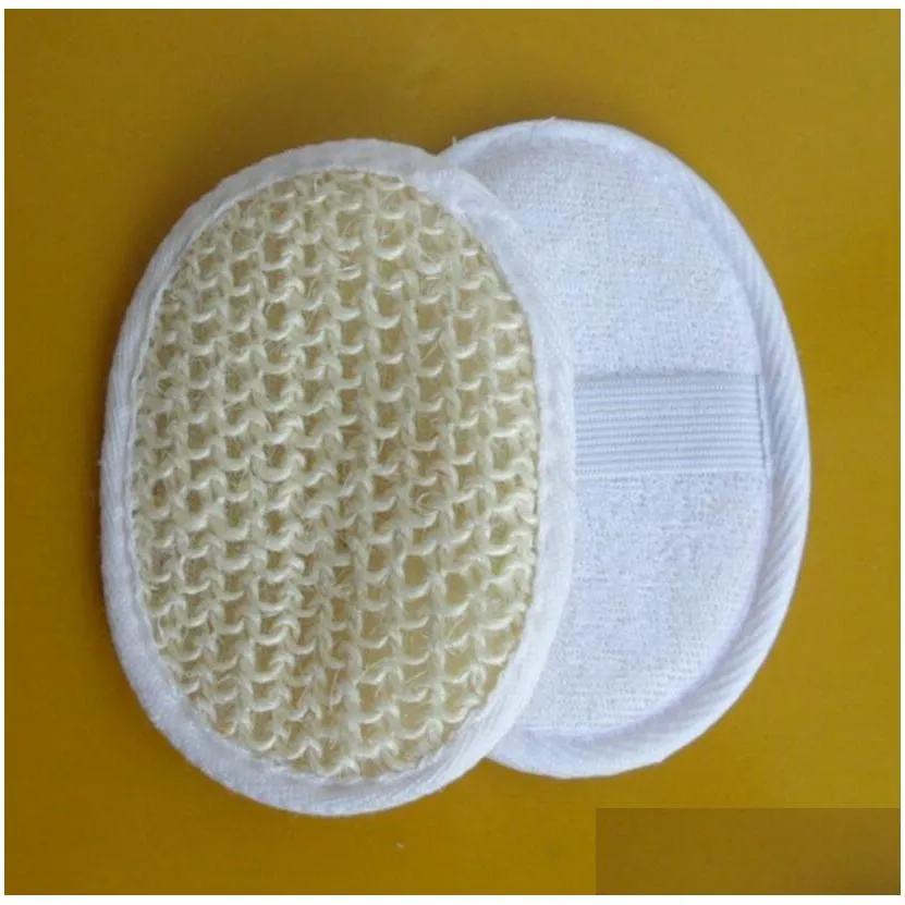 towelgourd sponge bath glove brushes natural sisal body massage for shower sauna hammam spa scrubbers 100pcs