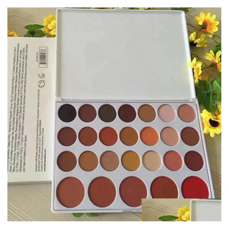 dropshipping new arrival in stock neutral eyeshadow blush 26 colors palette matte shadows cosmetics with gift