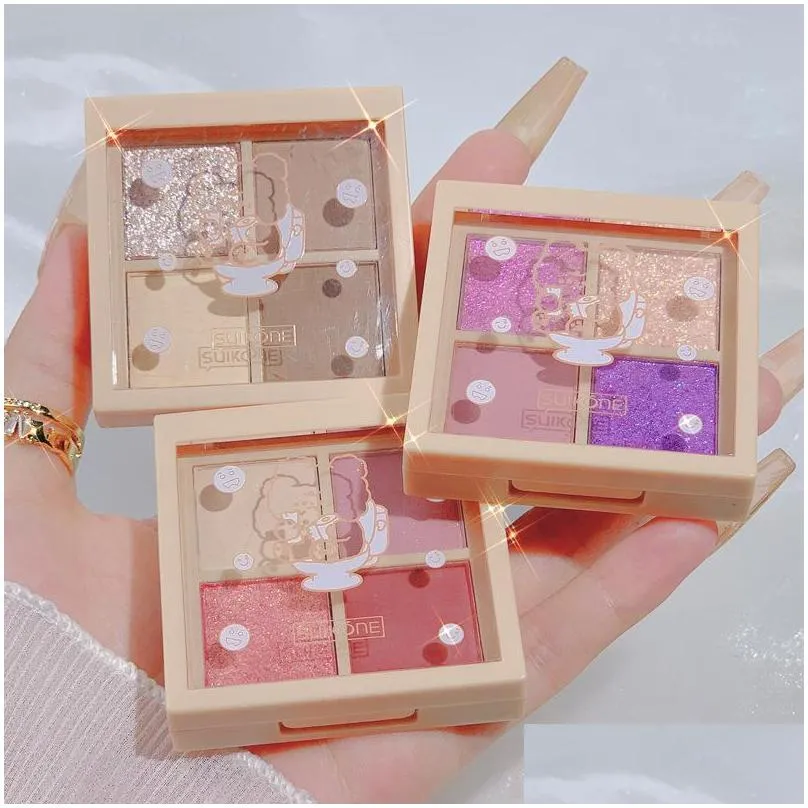 eye shadow color colorful soft eyeshadow glittery makeup palettes glitter for face professional makeup cosmetics maquiagemeyeeye