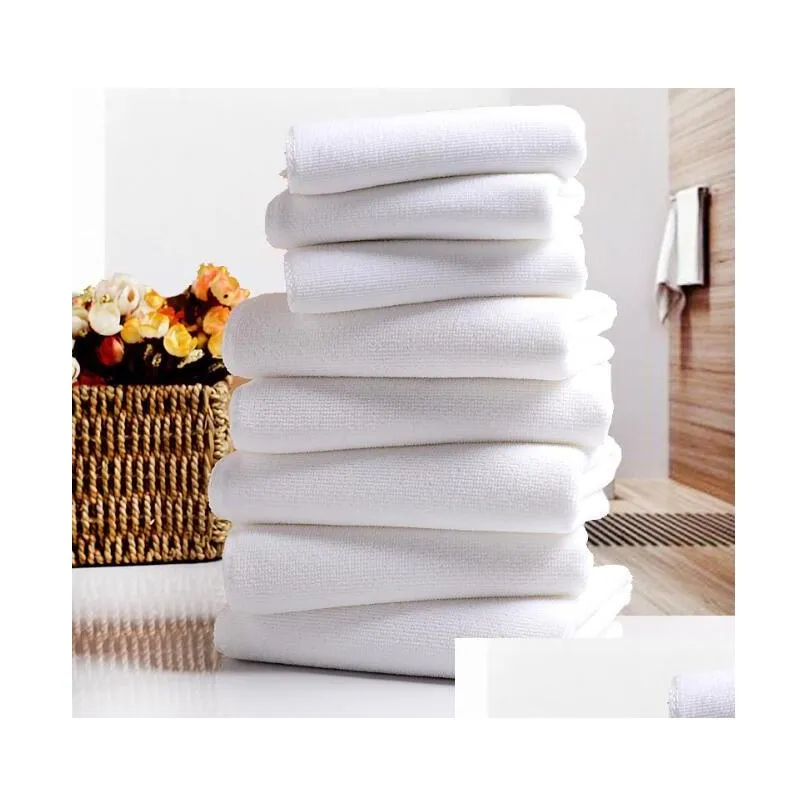 white towel el towels soft towel microfiber fabric home cleaning face bathroom hand hair bath