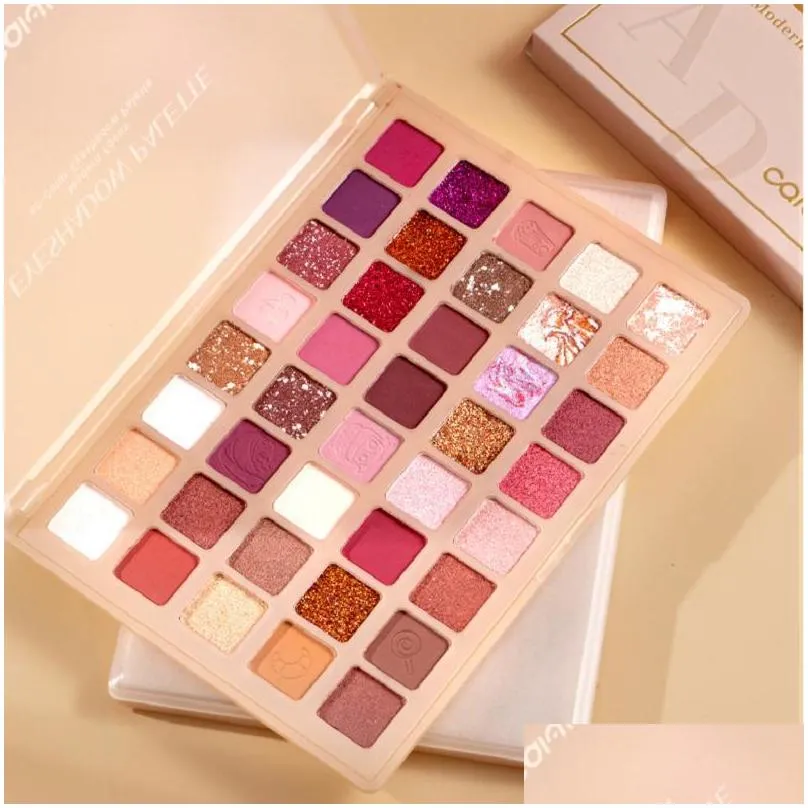 eye shadow color shimmer eyeshadow palette matte earth glitter for face longlasting makeup pallet shadows cosmeticseye eyeeye