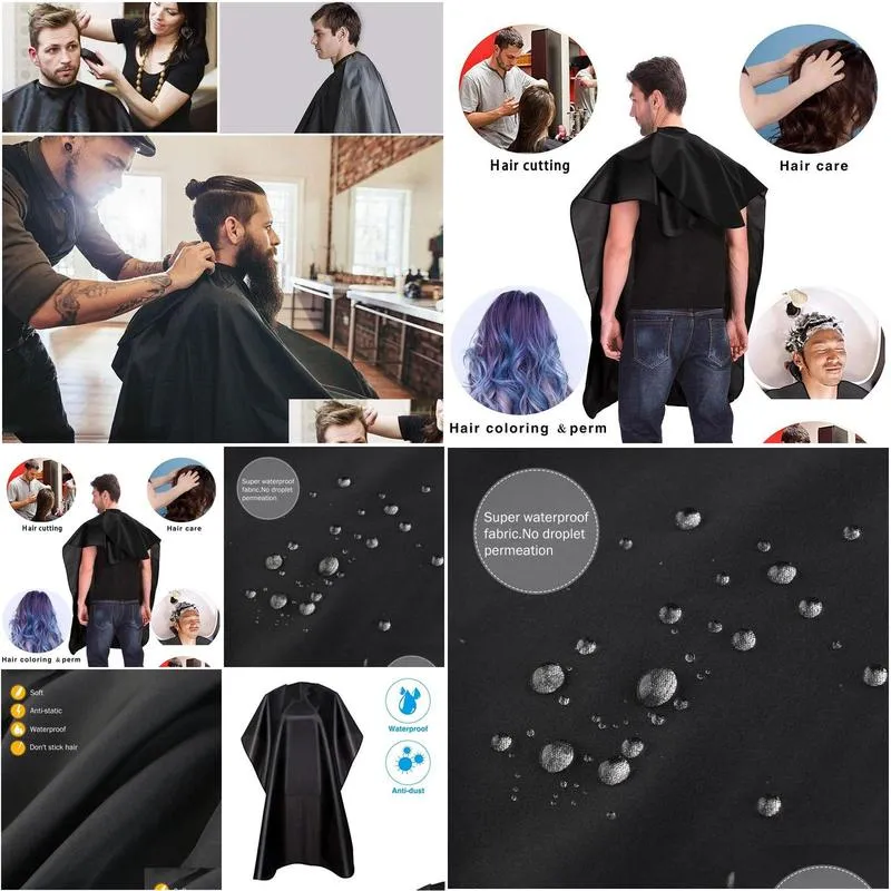 barber hairdressing cape barber apron haircut cloak waterproof professional salon