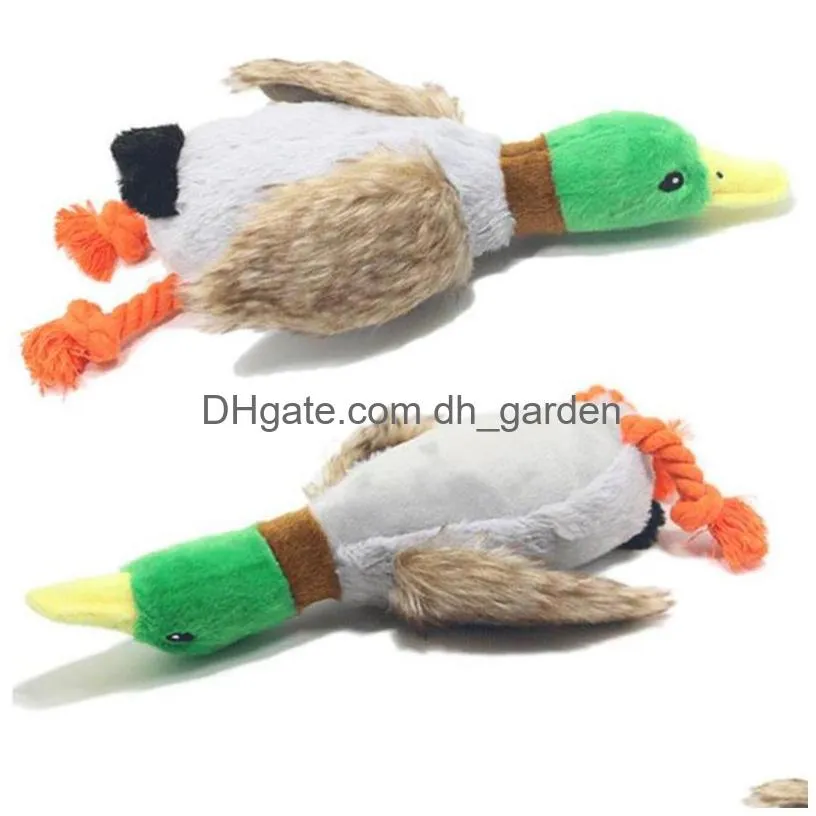 funny pet chew toy creative duck shape antibite squeaky toy pet play toy for dogs cats pet supplies cat dog favors