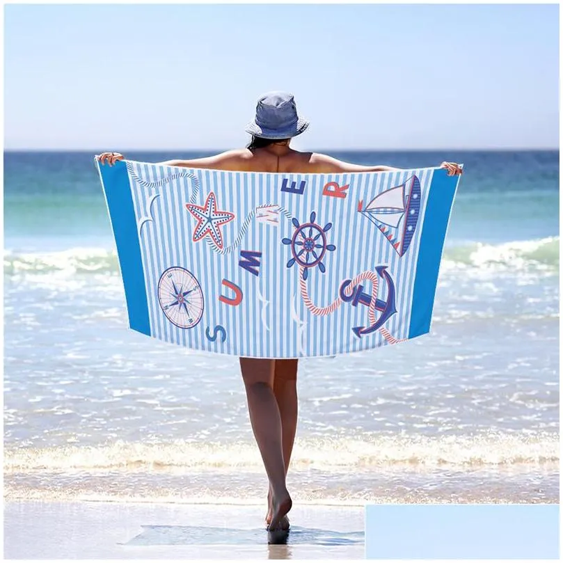 retangel beach towel colorful towel microfiber blanket swimming towels printed adult bath towel leaf pattern sport bath towels