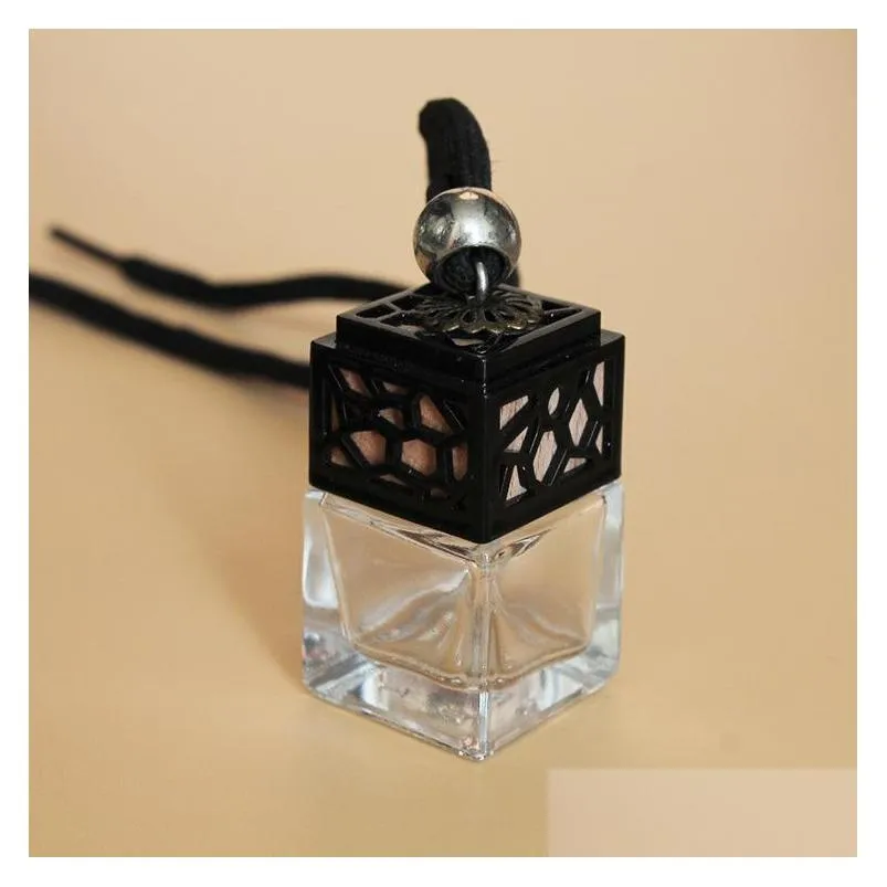 colorful car air perfume bottles essential oil diffusers emptyt perfume bottle hang rope pendant diffuser bottles