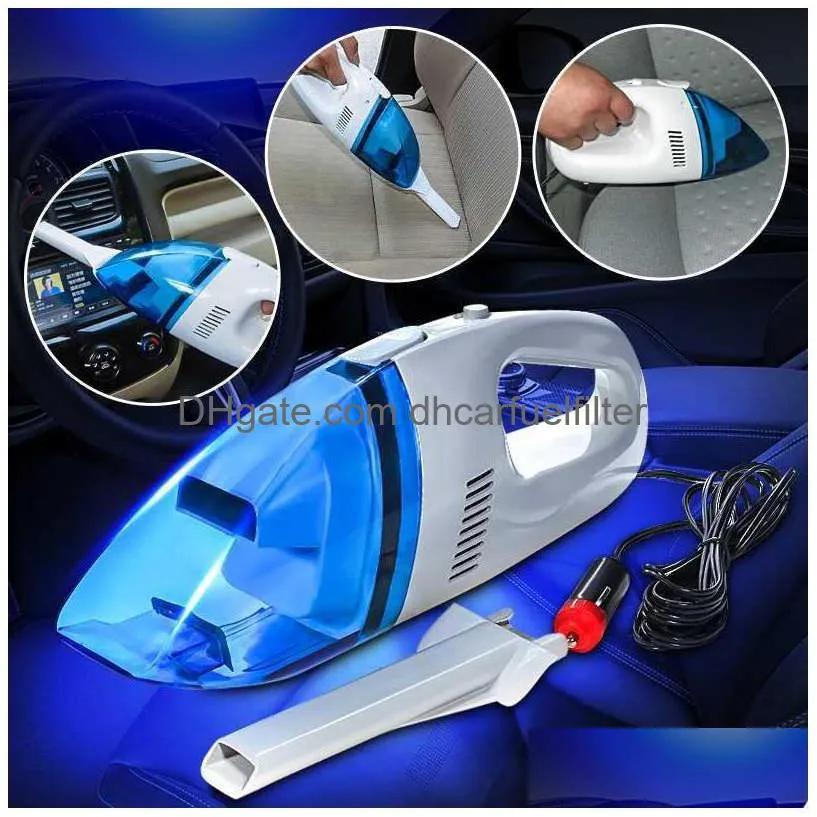 Portable Compact Car Vacuum Cleaner - 12V - 60W