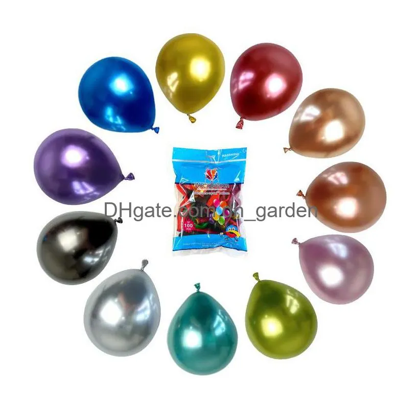 christmas party supplies 12 inch 2.8g latex inflatable balloon birthday decoration