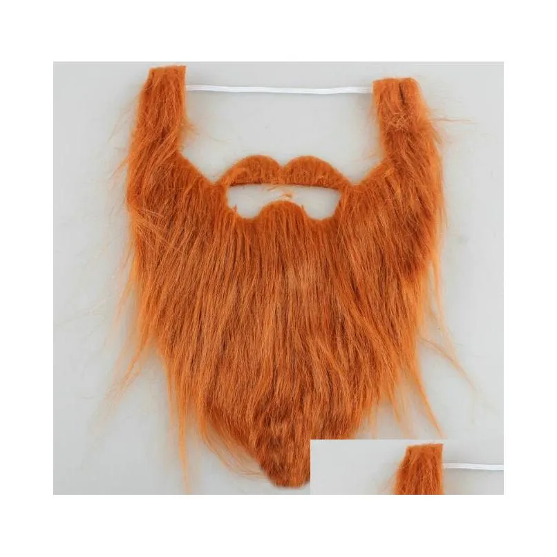 fancy dress fake beards halloween costume party black