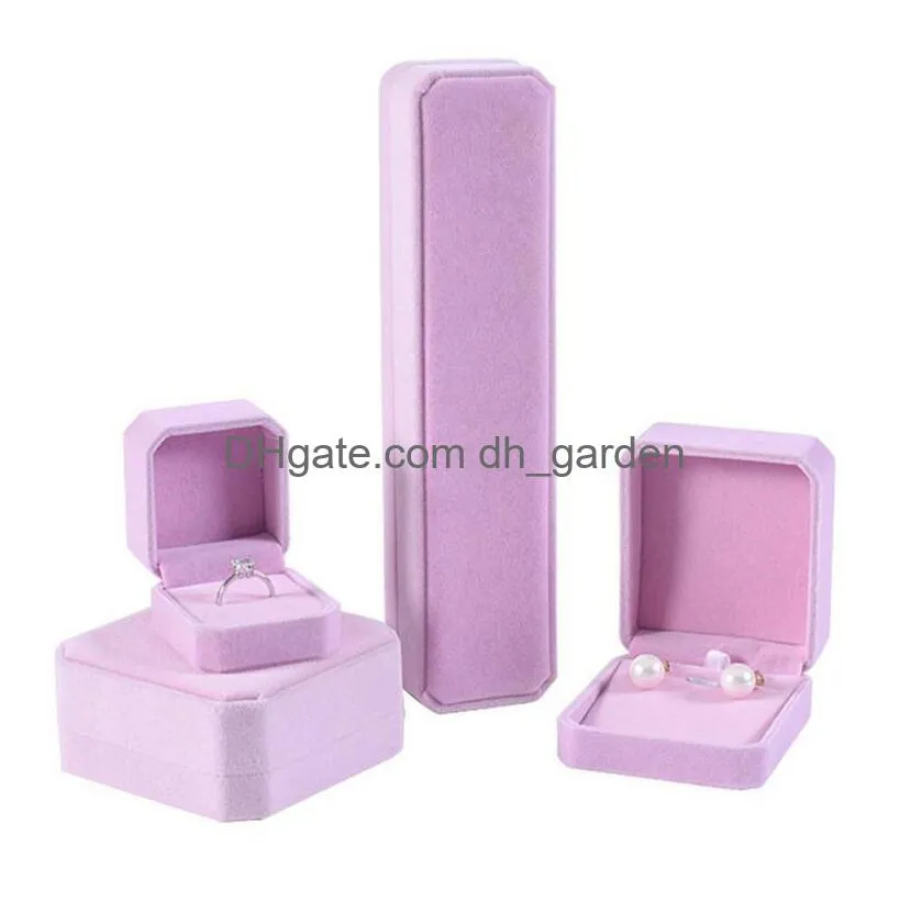 jewelry box set ring earrings bracelet necklace jewelry collection organizer holder wedding valentine gift packing cases
