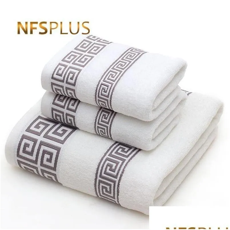 towel cotton set for adults 2 face hand 1 bath bathroom solid color blue white terry washcloth travel sports towels