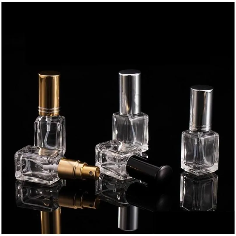 5ml/10ml spray perfume bottle durable travel refillable empty cosmetic container perfume bottle atomizer glass refillable bottles