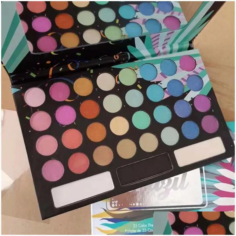 dropshipping 2018 new arrival 35 color eye shadow take me back to brazil eyeshadow palette