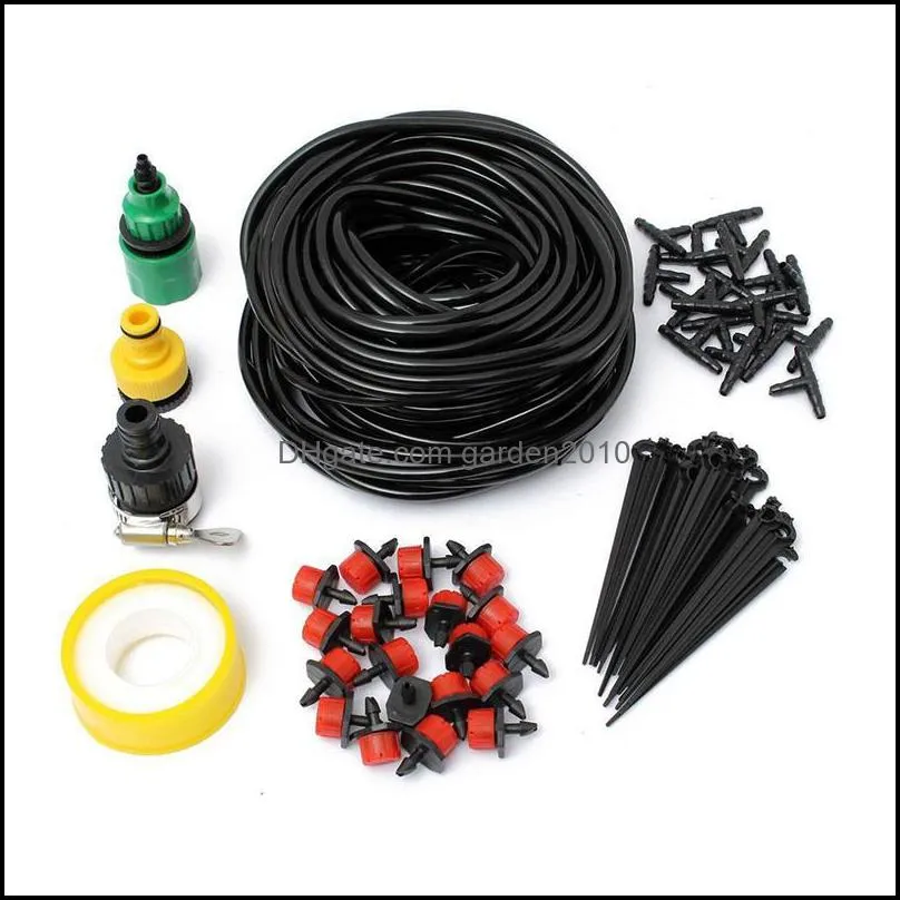 micro flow drip watering irrigation kits system self plant garden hose watering kits