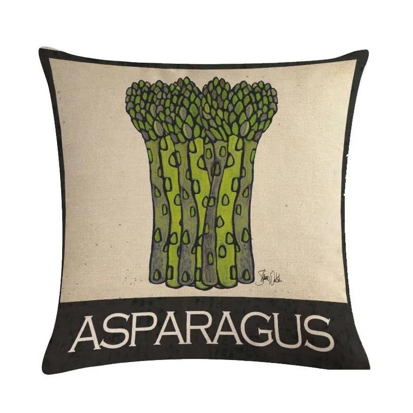 cushion/decorative pillow vegetable add english homerdecor cushion cover throw pillowcase covers 45 x 45cm sofa seat decorative