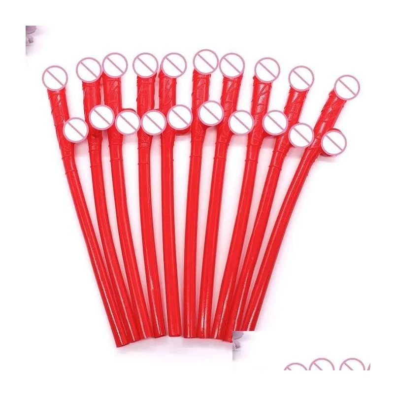 party decoration 10 pcs drinking penis straws bride shower sexy hen night willy penis novelty nude straw for bar bachelorette